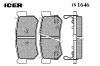 ICER 181646 Brake Pad Set, disc brake