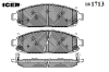 ICER 181713 Brake Pad Set, disc brake