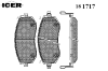 ICER 181717 Brake Pad Set, disc brake