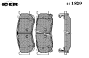ICER 181829 Brake Pad Set, disc brake