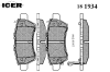 ICER 181934 Brake Pad Set, disc brake