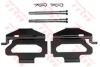TRW PFK246 Accessory Kit, disc brake pads