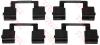 TRW PFK472 Accessory Kit, disc brake pads