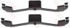 TRW PFK488 Accessory Kit, disc brake pads