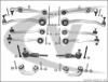 VAICO V10-7205 (V107205) Link Set, wheel suspension