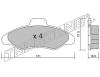 TRUSTING 073.0 (0730) Brake Pad Set, disc brake