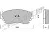 TRUSTING 255.0 (2550) Brake Pad Set, disc brake