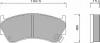 ROULUNDS BRAKING 639981 Brake Pad Set, disc brake