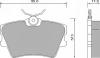 ROULUNDS BRAKING 646881 Brake Pad Set, disc brake