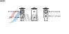 AVA QUALITY COOLING CN1244 Expansion Valve, air conditioning