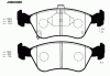 NIPPARTS J3602080 Brake Pad Set, disc brake