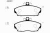 NIPPARTS J3604031 Brake Pad Set, disc brake