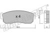 fri.tech. 211.0 (2110) Brake Pad Set, disc brake