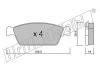 fri.tech. 376.0 (3760) Brake Pad Set, disc brake