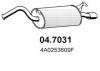 ASSO 04.7031 (047031) End Silencer