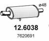 ASSO 12.6038 (126038) Middle Silencer