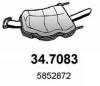 ASSO 34.7083 (347083) End Silencer