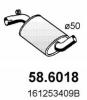 ASSO 58.6018 (586018) Middle Silencer