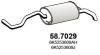 ASSO 58.7029 (587029) End Silencer