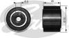 GATES T36191 Deflection/Guide Pulley, v-ribbed belt
