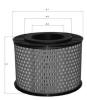 MAHLE ORIGINAL LX870 Air Filter