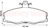 JURID 571540D Brake Pad Set, disc brake