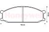 JURID 572337J Brake Pad Set, disc brake