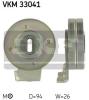 SKF VKM33041 Tensioner Pulley, v-ribbed belt