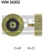 SKF VKM36002 Deflection/Guide Pulley, v-ribbed belt