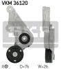 SKF VKM36120 Tensioner Pulley, v-ribbed belt