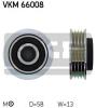 SKF VKM66008 Tensioner Pulley, v-ribbed belt