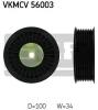 SKF VKMCV56003 Deflection/Guide Pulley, v-ribbed belt