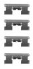 FERODO FBA446 Accessory Kit, disc brake pads