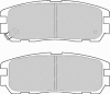 FERODO FDB1017 Brake Pad Set, disc brake