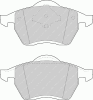 FERODO FSL1055 Brake Pad Set, disc brake