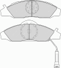 FERODO FDB1156 Brake Pad Set, disc brake