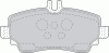 FERODO FDB1356 Brake Pad Set, disc brake