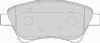 FERODO FDB1544 Brake Pad Set, disc brake