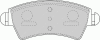 FERODO FDB1599 Brake Pad Set, disc brake