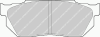 FERODO FSL300 Brake Pad Set, disc brake