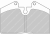 FERODO FDB451 Brake Pad Set, disc brake
