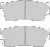 FERODO FDB712 Brake Pad Set, disc brake