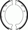 FERODO FSB646 Brake Shoe Set, parking brake