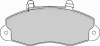 FERODO FVR1338 Brake Pad Set, disc brake