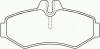BREMBO P50020 Brake Pad Set, disc brake