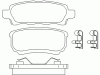 MINTEX MDB2612 Brake Pad Set, disc brake
