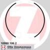 ZIMMERMANN 10990.106.2 (109901062) Brake Shoe Set, parking brake