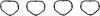 GLASER X86883-01 (X8688301) Gasket, intake manifold