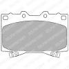 DELPHI LP1308 Brake Pad Set, disc brake