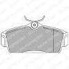 DELPHI LP1435 Brake Pad Set, disc brake